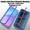 thumbnail image 5 of Funda magnética de Metal de protección completa de 360 °, cubierta de vidrio de doble cara para Xiaomi 13T, 11T, Pro, Redmi Note 13, 12, 11, 10 S, 9S, 8T, 9, 8 Pro, 5 of 5