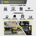 thumbnail image 2 of Champion Power Equipment 1200-Watt Portable Generator with CO Shield®, 2 of 16