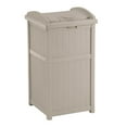 thumbnail image 1 of Suncast Cache-poubelle, Résine toutes saisons, 30–33 gallons – Pour patio et terrasse – Taupe clair, 1 of 3