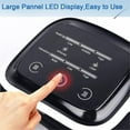 thumbnail image 4 of Knee Massager, Knee Pain Relief Device, Kneebliss Knee Massager with Heat and Red Light Therapy, Knee Massager Cordless for Knee Joint Pain Injury Swelling Stiffness, 4 of 8