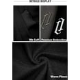 thumbnail image 3 of Pull à Col Roulé pour Hommes, Pull en Molleton Hip Hop, Sweat à Capuche, Chandail en Molleton Oversize Urbain, 3 of 5