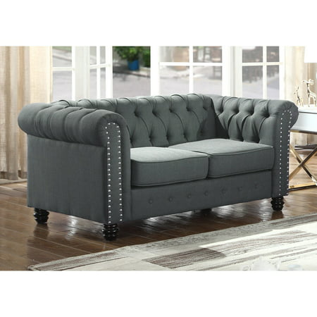 Best Master Furniture Venice Upholstered Loveseat (Best Seats At Meadowbrook)