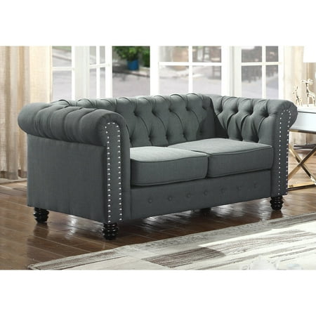 Best Master Furniture Venice Upholstered Loveseat