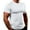 White, variant on Xunlbb Men's Shirts T-Shirt for Men Solid Color Sport Shirt with Lapel Short Sleeve Lapel Top/Shirt Gift for Him, S-3XL