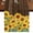 Brown, variant on Table Runners 120 Inches Long Dress Scarves, Yellow Sunflowers Farmhouse Coffee/Dining/Kitchen Table Runner for Living Room, Summer Floral Elegant Pastoral Checkered 13x120 Inch