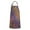 Purple And Orange, variant on Pink Leopard Pattern Apron-Garden Aprons for Women with Pockets-Cotton Linen Waterproof Kitchen Cooking Gardening Aprons Adjustable for Kitchen,Cooking,BBQ and Salon 33x27 Inch