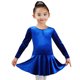 thumbnail image 3 of SONGYUEXIA Malla de gimnasia para niñas Vestido de ballet Malla de baile de algodón para otoño e invierno para niñas Vestido de baile para niños, 3 of 5