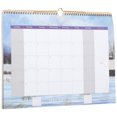 Calendar Wall Planner Spiral Hanging Monthly Year Plan Month Office