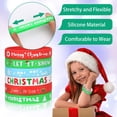 thumbnail image 3 of Pulseras navideñas de silicona JuneBrushs, 42 unidades, 20,3 cm, 3 of 6