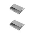 thumbnail image 3 of Injueey Sticky Desk Drawer Case Pencil Stationery Storage for Cabinet Finishing Box Gris 2piezas, 3 of 4