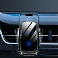 thumbnail image 2 of Wireless Car Charger Mount,Auto Clamping Phone For Car, Upgraded Model,15W Fast Charging/Magnetic Charging For Android And IOS, 2 of 8