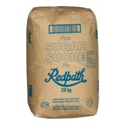 Redpath Fine Granulated Sugar - Bulk Food Service, 20kg/44lbs | Imported from Canada
