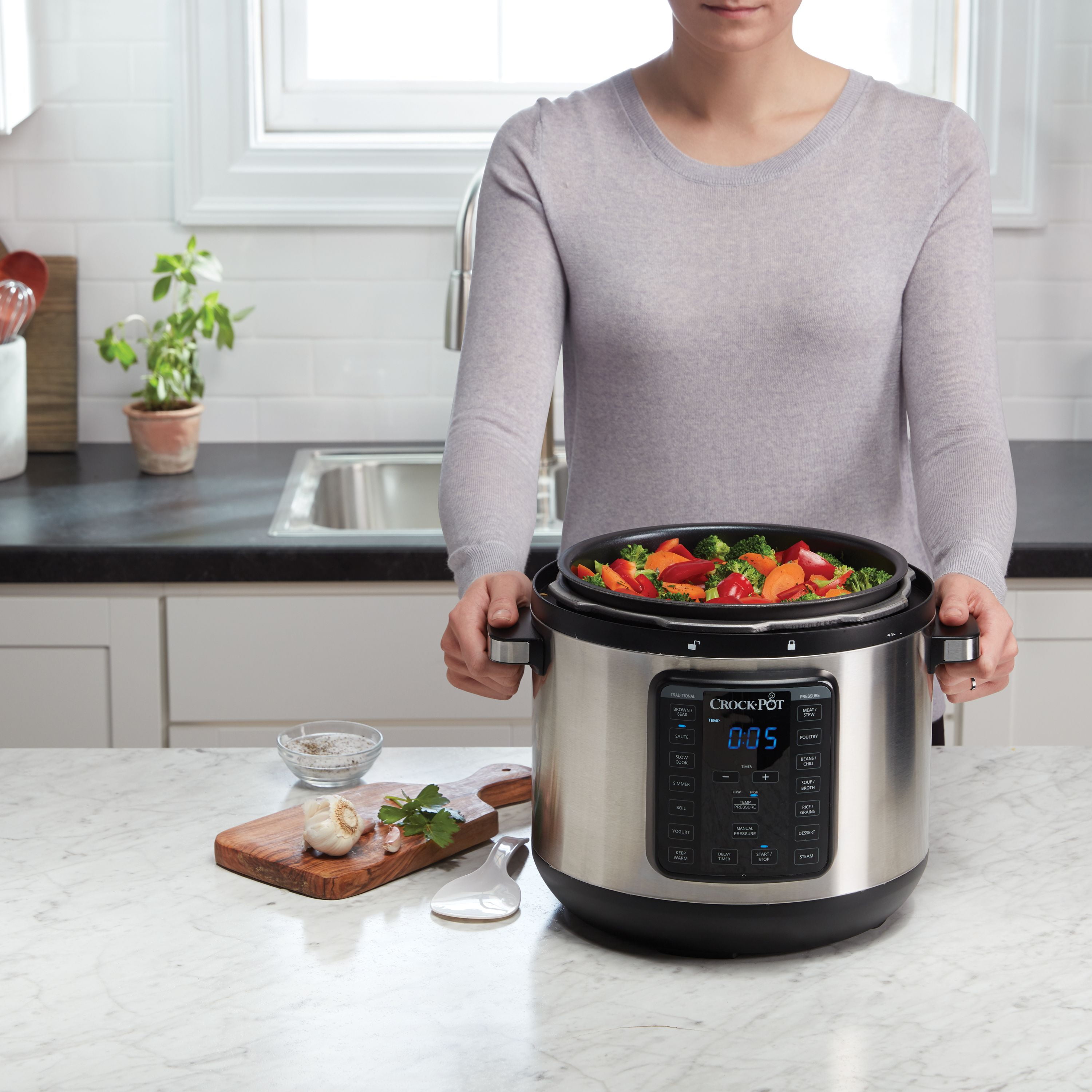 crock pot 6 qt 8 in 1