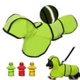 thumbnail image 3 of Beirui Reflective Pet Puppy Dog Raincoat Waterproof Hooded Rain Coat Jacket Clothing, 3 of 12