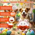 thumbnail image 3 of Interactive Dog Toys,Easter Dog Toys with Pop Songs & Recording Mode,Rechargeable Self Moving Ball for Small/Medium/Large Puppy Dogs to Keep Them Busy,Dog Toys for Boredom Exercise, 3 of 7
