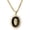 black-gold chain length: 22", variant on Gold Guadalupe Virgin Mary Necklace for Women Men Teens, 14K Gold Plated Oval Zircon Inlay Oil Drip Virgin Mary Pendant with Stainless Steel Figaro Chain Necklace[n9215]