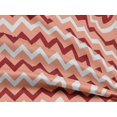 thumbnail image 4 of oneOone Rayon Peach Fabric Stripes Craft Projects Decor Fabric Printed By The Yard 56 Inch Wide-LK7, 4 of 5