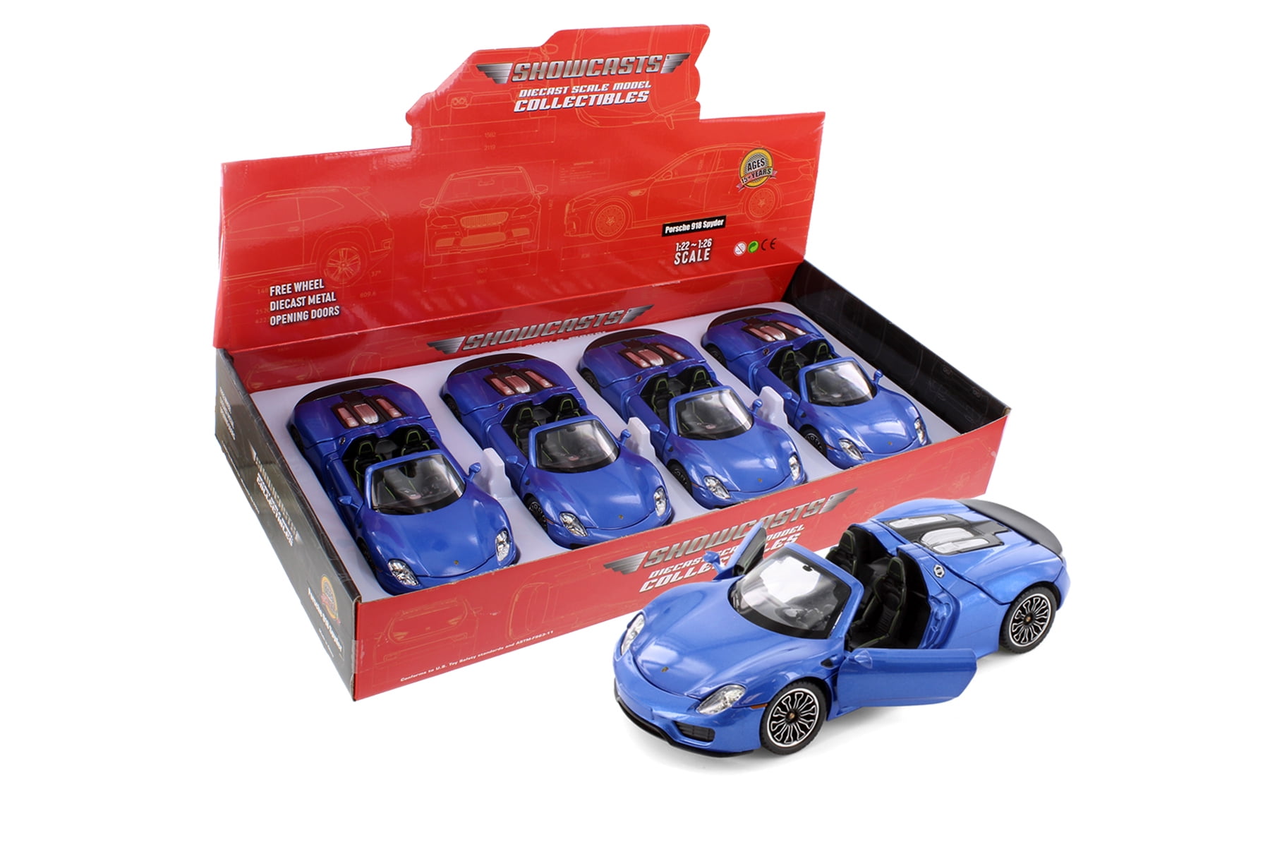 1998 Porsche 911 GT1 IBM - #26 McNish Diecast model car 1:18 scale