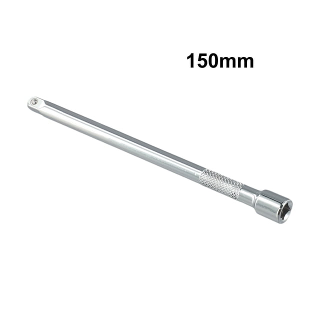 BTOER 50/100/150mm Long Extension Bar 1/4 Drive Ratchet Socket Extension Bar Ratchet Wrench Extender Extension Rod Tool Accessory