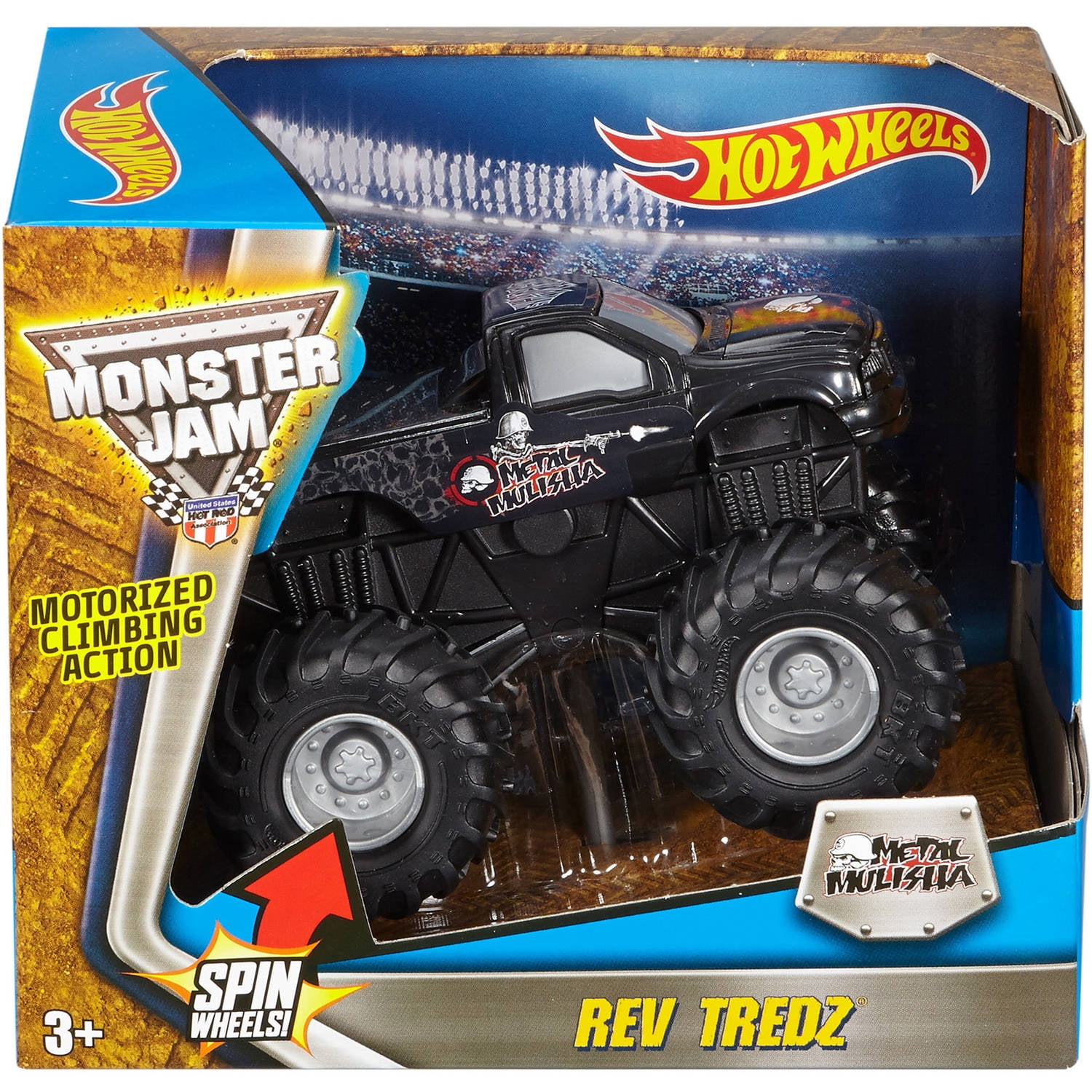 metal mulisha monster truck toy