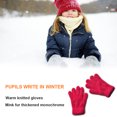 thumbnail image 4 of Minnieouse 1 par de guantes para niños, guantes gruesos de punto de invierno, cubierta de dedo artesanal pequeña y sencilla para niños y niñas Type3 NO3, 4 of 6