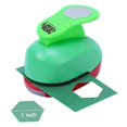 thumbnail image 1 of Hexagon Paper Punch, 1 Inch Hexagon Punches for Paper Crafts, Hole Punch for Making Scrapbook Layout, Memory Books, Wedding Cards, Journals, Gift Tags, Homemade Confetti, 1 of 7
