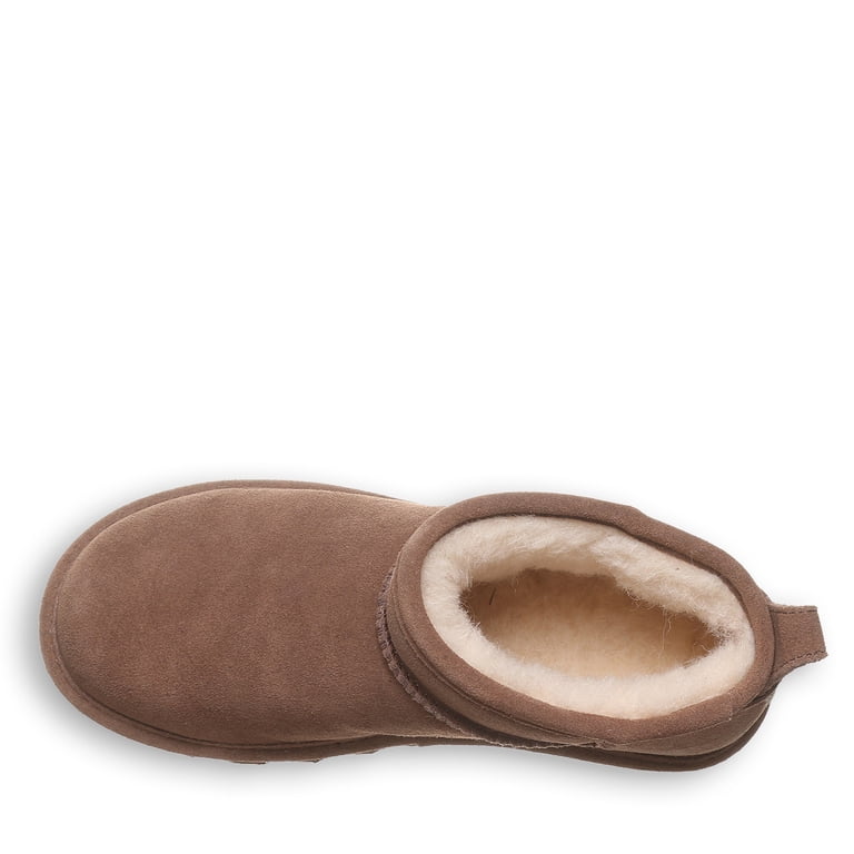 Bearpaw Women's Ankle Boots – Suede Boots With Wool Blend Lining & Water-Repellent Treatment (Size 8 US)