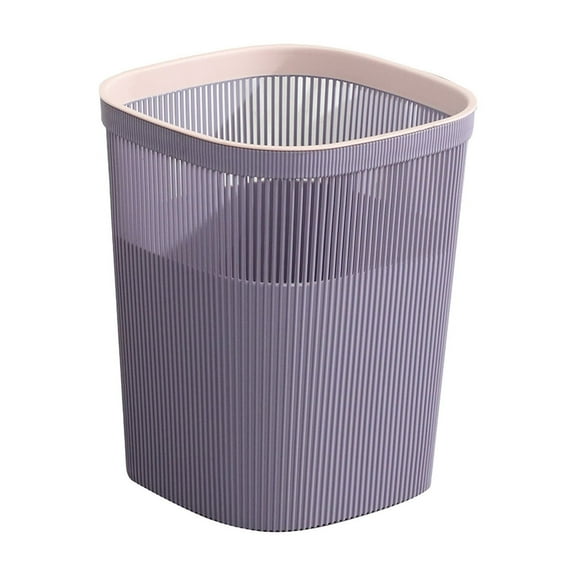 Qholemyo Contactless Thickened Large Capacity Trash Can Bathroom Living Room Kitchen Trash Can Indoor Garbage Can