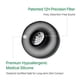 thumbnail image 4 of Puntas para Auriculares AZLA MAX para Galaxy Buds 3 FE Negro Ahumado, Paquete de 3 Pares, 4 of 7