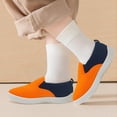 thumbnail image 4 of Kids Wide Box Slip-On Shoes Toddlers Canvas Sneakers for Girls Boys Lightweight Comfortable Causal Running Walking Tennis Shoes, 4 of 6