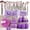 Purple-40 pcs, variant on KAQ 40Pcs Pink Makeup Brushes Set Professional Makeup Kit Multi-functional Makeup Tool Set with Case Facial Makeup Accessories, Foundation Makeup Brush Kit Eye and Face Make up Brushes & Tools