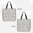 thumbnail image 2 of Fotbe Daisies Flowers Bolsa Tote con Estampado para Mujer, Bolsos con Cremallera, Bolsa de Hombro Casual de Gran Capacidad con Bolsillos Internos, 2 of 7