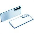 thumbnail image 1 of K-Lion Slim Clear Case for Samsung Galaxy S23,Crystal Clear Non-Yellowing Shockproof Protective Plating Case,Blue, 1 of 6