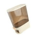 thumbnail image 3 of Caja de almacenamiento de arroz, dispensador de granos, cubo de granos, tapa hermética a prueba de fugas con taza, contenedor de alimentos secos para café, 3 of 9