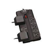 Tripp Lite Protect It! 8-Outlet Surge Protector, 1440 Joules - Black