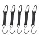 thumbnail image 5 of 5x ganchos para acampar al aire libre, ganchos para cerca, hebillas multifuncionales, gancho colgante para taller, pesca, senderismo, mochila de tenis, 5 of 9