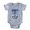 Heather Grey, variant on CafePress - FIN Old Surfers Never Die - Cute Infant Baby Football Bodysuit
