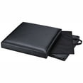 thumbnail image 5 of Mainstays Collapsible Storage Ottoman, Carbon Black Faux leather, 5 of 6