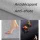 thumbnail image 3 of Alfombra de baño antideslizante Alfombra de baño de diatomita súper absorbente Alfombra de bañera de microfibra Alfombra de ducha suave Secado rápido (gris, 40 * 60), 3 of 5