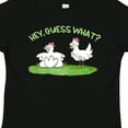 thumbnail image 4 of Inktastic Hey, Guess What? Chicken Butt Boys or Girls Toddler T-Shirt, 4 of 5