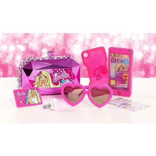 barbie electronic purse set