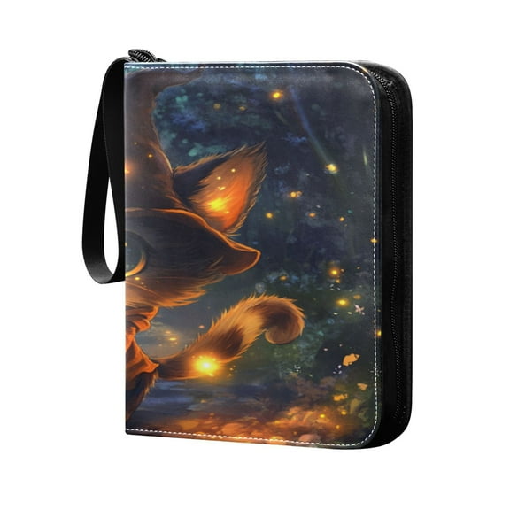 4 Pocket Card Binder with 50-page sleeve can hold 400 game cards Cute Anime