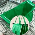 thumbnail image 6 of GASTROPOD 2026 New Reusable Shopping Trolley Bags Grab and Go Bag Collapsible Grocery Tote Bags with Handles, Clip on Shopping Cart, 6 of 7