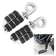 thumbnail image 4 of Motorcycle Pedal 32mm Pair Universal Motorcycle Footrest With Fixing Bracket For Motorbike ATV UTV Scooter ANGGREK BE1615, 4 of 8