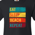 thumbnail image 4 of Inktastic Eat Sleep Beach Repeat Youth T-Shirt, 4 of 5
