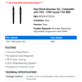 thumbnail image 2 of Rear Shock Absorber Set - Compatible with 1993 - 1998 Toyota T100 RWD 1994 1995 1996 1997, 2 of 2