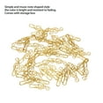 thumbnail image 3 of Trombones en Boîte Classique Fournitures de Bureau en Forme de Note de Musique Unique Mignons et Élégants 100 Pcs pour Papier Créatif Support Inclus, 3 of 7