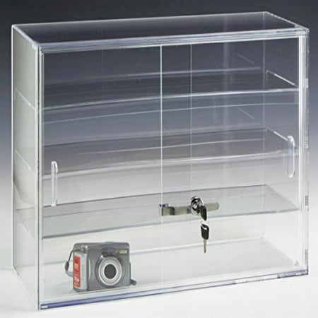 Displays2go 22 By 16 Inch Countertop Display Case With 3 Shelves