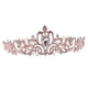 thumbnail image 1 of Corona de boda con diamantes de imitación, diadema para niñas, princesa, fiesta de cumpleaños, accesorios de boda nupcial, regalo navideño para mujeres, 1 of 5
