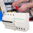 thumbnail image 4 of Disjoncteur Interrupteur à Air, Installation Horizontale d'Extinction Rapide Disjoncteur Miniature Protection contre les Fuites PA66 pour Distribution de Puissance 6a, 10a, 16a, 20a, 25a, 40a, 63a, 4 of 8